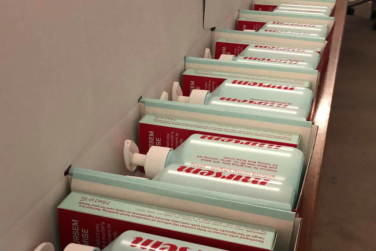 Nursem hand cream packed up