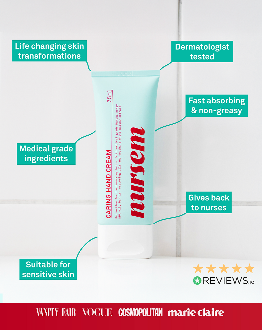CARING HAND CREAM – 75ml