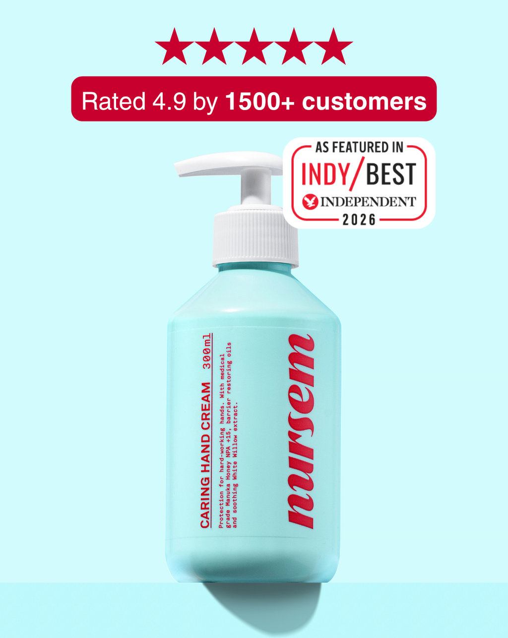 CARING HAND CREAM – 300ml